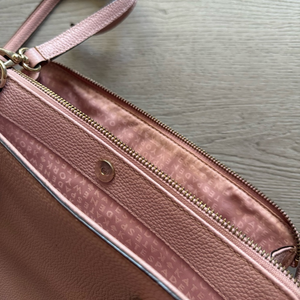 kate spade Dusty Pink Leather Satchel - Picture 11 of 15